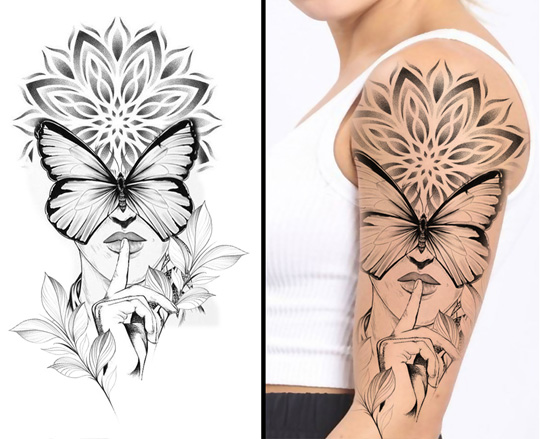 Entwurf eines Schmetterling