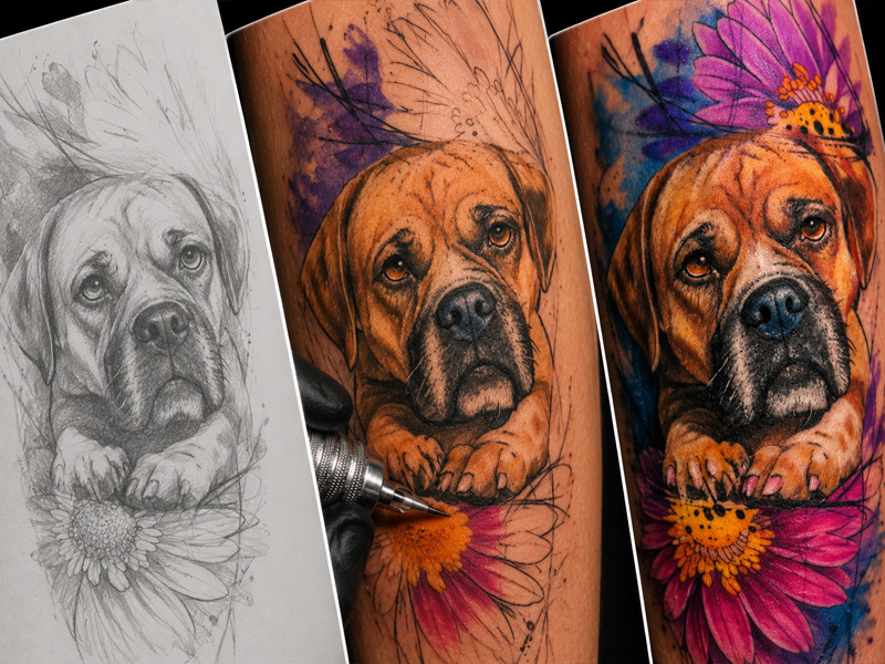 Maori Polyninesian traditionelle Südseemuster Tattoos von Papamicha aus der Tattooinsel in Bünde